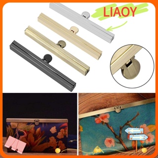 Liaoy หัวเข็มขัดโลหะ สไตล์วินเทจ สําหรับล็อคกระเป๋า DIY