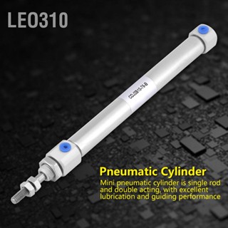 Leo310 สแตนเลส 10mm Bore 75mm Stroke Single Rod Double รักษาการ Mini Pneumatic Air Cylinder