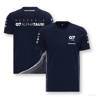 เสื้อยืดแขนสั้น พิมพ์ลายทีม Scuderia AlphaTauri พลัสไซซ์ 2023 F1