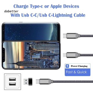 &lt;Dobetter&gt; อะแดปเตอร์แปลง Type-C ตัวเมีย เป็น USB ตัวผู้ Type C เป็น USB