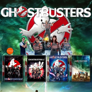 หนังแผ่น DVD Ghostbusters บริษัทกำจัดผี ภาค 1-4 DVD Master เสียงไทย (เสียง ไทย/อังกฤษ ซับ ไทย/อังกฤษ) หนังใหม่ ดีวีดี