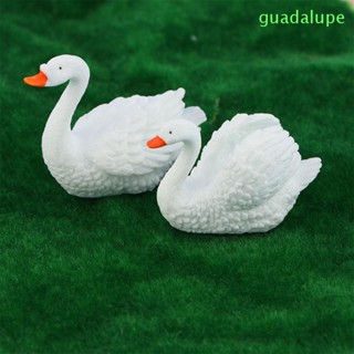 Guadalupe โมเดลหงส์น่ารัก เครื่องประดับ สําหรับตกแต่งสวน DIY