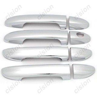 สติกเกอร์ ABS โครเมี่ยม สําหรับติดมือจับประตูรถยนต์ Kia Cerato Spectra 2003-2008 4 8 12 ชิ้น