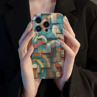 เคสโทรศัพท์มือถือแบบแข็ง ลายฟิล์ม Tetris สําหรับ Samsung s23Ultra s23Plus s22Ultra s21