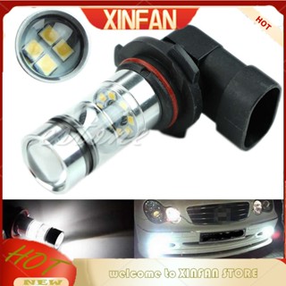 Xinfan ใหม่ หลอดไฟ LED 9005 HB3 6000K 100W สีขาว สําหรับรถยนต์