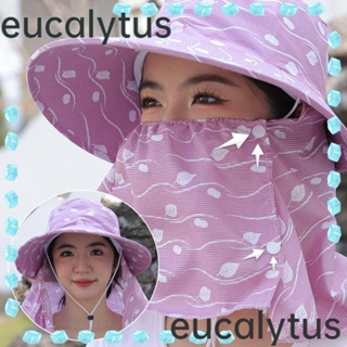 Eucalytus1 หมวกปีกกว้าง ป้องกันแดด สําหรับตกปลา ล่าสัตว์ เดินป่า ฤดูร้อน