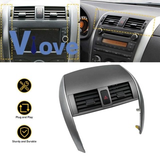 แผงช่องระบายอากาศรถยนต์ A/C พร้อมแถบตกแต่ง สําหรับ Toyota Corolla 2007-2013 Air A/C Outlet Trim Cover 55670-02160