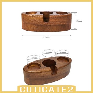 [Cuticate2] ขาตั้งแทมเปอร์กาแฟ แบบไม้ ทนทาน สําหรับบาร์ เคาเตอร์