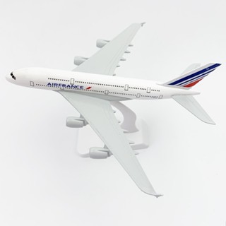 ขายตรงจากโรงงาน โมเดลเครื่องบินอัลลอยฝรั่งเศส A380 20 ซม.