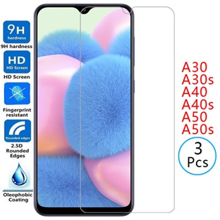 ฟิล์มกระจกนิรภัยกันรอยหน้าจอ สําหรับ Samsung A30 นิ้ว A40 A40s A50 A50S Galaxy a 30 50 Samsun Samsumg Sansung