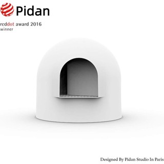 Pidan Igloo กระบะทรายแมว พร้อมฝาปิด ทรงโดมสูง สไตล์โมเดิร์นมินิมอล