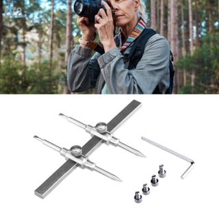 LZ2 ประแจเลื่อนเลนส์กล้อง Double Headed Professional Stainless Steel Camera Lens Openning Repairing Tool