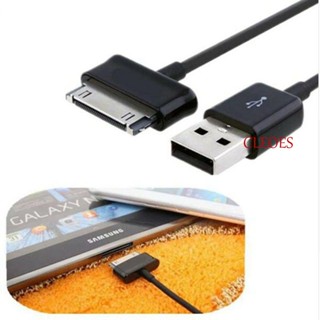 Cleoes สายชาร์จ USB P7510 N8000 หัวเดียว สําหรับ Galaxy Tab 2 Note P1000 Transfer Tab 2 Note