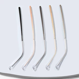 จัดส่งที่รวดเร็วTEMPOZY เปลี่ยนขา, เครื่องมือซ่อมโปร่งใสเท้าปกแว่นตาแขน, Universal Anti-Slip แว่นตาโลหะอุปกรณ์เสริมแว่นตากันแดด