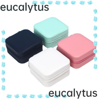 Eucalytus1 กล่องเก็บเครื่องประดับ สร้อยคอ พร้อมกระจก