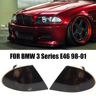 หลอดไฟเลี้ยว ด้านหน้า ไม่มีหลอดไฟ สําหรับ BMW E46 3 Series Sedan 1998-2001 1 คู่ [Bellare.th]