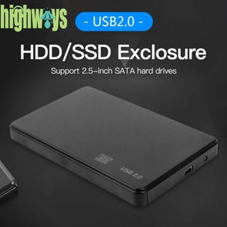 กล่องพลาสติก 3TB USB 2.0 3.0 2.5 นิ้ว SATA SSD HDD [highways.th]