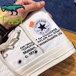 Sp2-230904 Virgil Abloh Off White X Con44se Chuck 1970s รองเท้าผ้าใบลําลอง ข้อสูง เหมาะกับการวิ่ง สเก็ตบอร์ด แฟชั่นฤดูร้อน