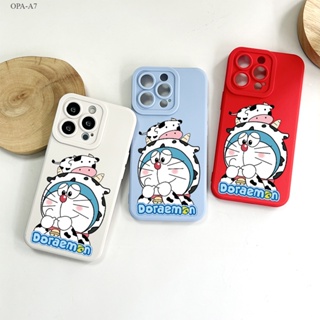 OPPO A7 A5S A12 A9 A5 A31 A3S A12E A53 A33 A15 A15S A16 A16S A93 A76 A36 A96 A57 A77S 2020 2022 Doraemon เคส