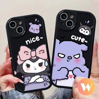 เคสโทรศัพท์มือถือคู่รัก แบบนิ่ม ลายการ์ตูน Kuromi Melody น่ารัก สําหรับ Redmi 10C 9 9A A1 12C 10 9C 9T A2 10A K40s Redmi Note 11s 10s 9s 10 8 11 Pro Max Poco X3 NFC Pro Poco M3 Mi 11 Lite ฝาครอบ Tpu