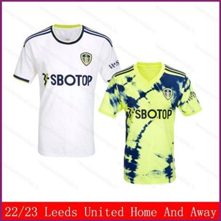 เสื้อกีฬาแขนสั้น ลายทีมชาติฟุตบอล Leeds United NP2 22 23 ชุดเหย้า สําหรับผู้ชาย และผู้หญิง พลัสไซซ์ PN2