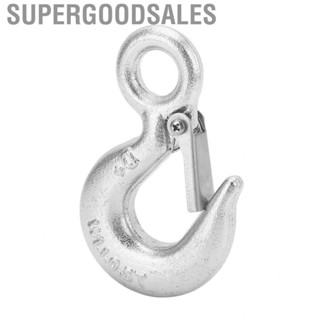 Supergoodsales Grab Hook Durable Stainless Steel Lifting Easy To Install 0.5T Versatile Highly Polished for Engineering Machinery