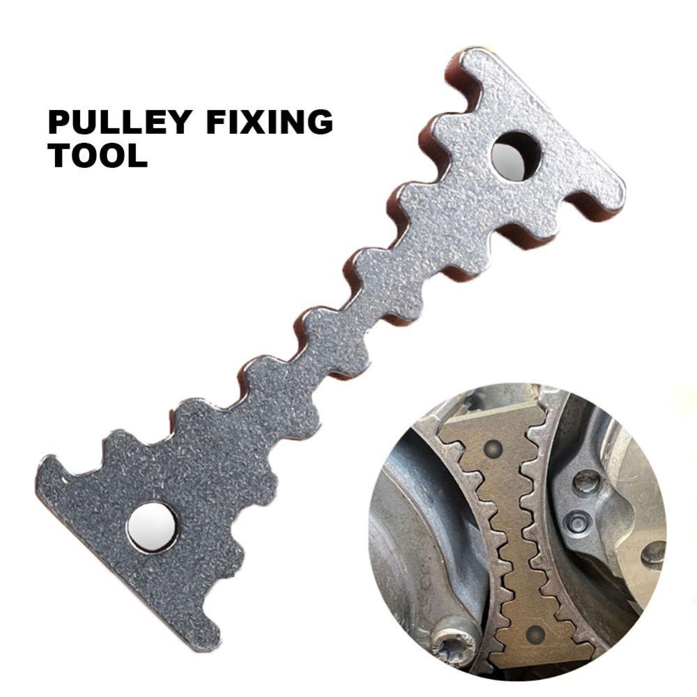 PUREHAIRBEAUTY เครื่องมือจับเวลามือถือ, เหล็กคงที่ Camshaft Retainer ประแจ, Universal EA211 เข็มขัดรอกเครื่องยนต์ประแจสําหรับ VW/Skoda 1.4T/1.4/1.5/1.6 รถอุปกรณ์เสริม ราคา ถูกที่สุด โปรบีเคเค แกลเลอรีภาพที่ 5