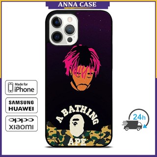 เคสโทรศัพท์มือถือ ลาย Lil Uzi Vert Bathing Apes สําหรับ iPhone 14 Pro Max 13 Pro Max Samsung Galaxy Note10+ S21Ultra