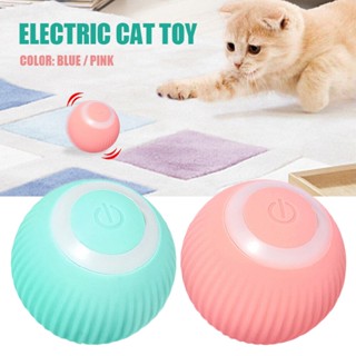 1pc Interactive Smart Cat Toy Automatic Rolling Cat Ball Self-Moving Kitten Toys