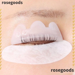 Rosegoods1 ก้านดัดขนตาซิลิโคน 5 คู่ 1 ถุง 5 คู่ อุปกรณ์เสริม สําหรับแต่งหน้า