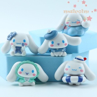 Malcolm โมเดลฟิกเกอร์ PVC รูปการ์ตูน Cinnamoroll ของเล่นสําหรับเด็ก