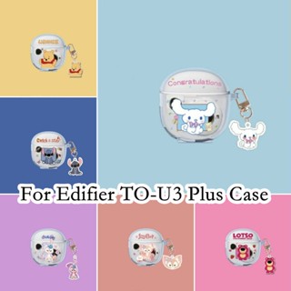 【ส่วนลด】เคสหูฟัง แบบนิ่ม ลายการ์ตูน สําหรับ Edifier TO-U3 Plus Edifier TO-U3 Plus