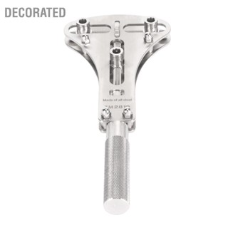 Decorated Watch Back Case Opener Wrench สกรูนาฬิกาสเตนเลสสตีลแบบพกพาปรับได้