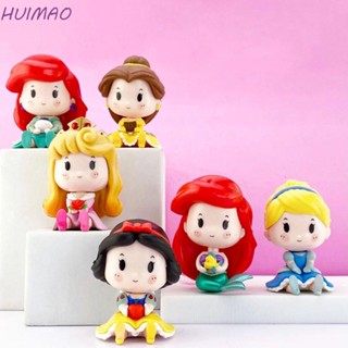 Huimao ตุ๊กตาฟิกเกอร์ รูปการ์ตูนเจ้าหญิงนางเงือก เครื่องประดับ สําหรับเก็บสะสม