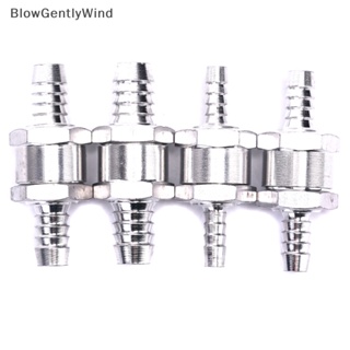 Blowgentlywind วาล์วตรวจสอบน้ํามันเชื้อเพลิง ทางเดียว อะลูมิเนียมอัลลอย ไม่ย้อนกลับ 4 ขนาด 6 8 10 12 มม.
 Bgw