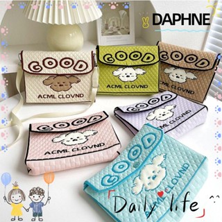 Daphne กระเป๋าถือ ผ้าถัก ความจุสูง ขนาดเล็ก ใส่โทรศัพท์มือถือได้ แฟชั่นสําหรับผู้หญิง