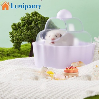 Lumiparty กล่องใส ขนาดใหญ่ กันกระเซ็น สําหรับหนูแฮมสเตอร์ ห้องน้ํา