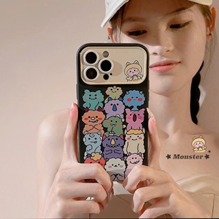 เคสโทรศัพท์มือถือ กันกระแทก ลายการ์ตูนมอนสเตอร์ตัวเล็ก สําหรับ Apple Iphone15 Promax 13 Promax11 14 Promax 11 12