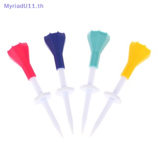 Myriadu ที่ตั้งลูกกอล์ฟ พลาสติก ยาว 34-58 มม. ปรับได้ 5 ชิ้น ต่อกล่อง