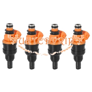 หัวฉีดน้ํามันเชื้อเพลิงรถยนต์ INP-060 INP060 BDH182 สําหรับ DODGE MITSUBISHI 1.5L 1.8L 2.5L 4 ชิ้น