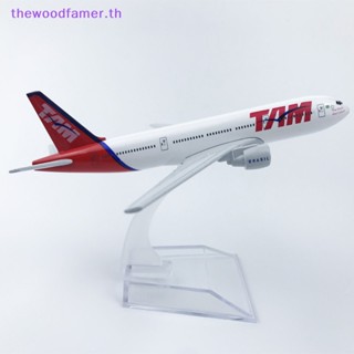 โมเดลเครื่องบินโลหะ 1:400 Replica Brazilian TAM Boeing 777 ของเล่นสําหรับเด็กผู้ชาย