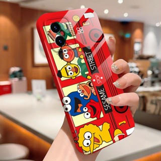 เคสโทรศัพท์มือถือแบบแข็ง กันกระแทก กันรอยกล้อง ลาย Sesame Street สร้างสรรค์ สําหรับ Vivo V27 Pro Y20s G Y20t Y30 Y30g Y50 Y55 Y55s Y74s Y76s Y75