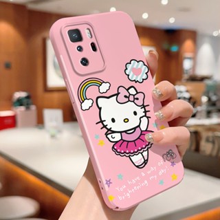 เคสโทรศัพท์มือถือ กันรอยกล้อง ลายแมวเฮลโลคิตตี สําหรับ Xiaomi 10 12 Pro 11 Lite 5G NE Poco F2 Pro F4 X3 NFC X3 Pro