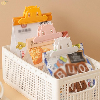 【VARSTR】Clips 10*5.2cm 10pcs Home Kitchen Multi-Purpose Organization Plastic Bag