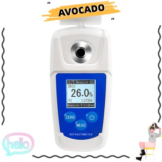 Avocarr เครื่องวัดความหวานดิจิทัล ±0.2% ความแม่นยํา 0-55% แบบมืออาชีพ สําหรับวัดความหวาน ผลไม้ น้ําผลไม้ เครื่องดื่ม