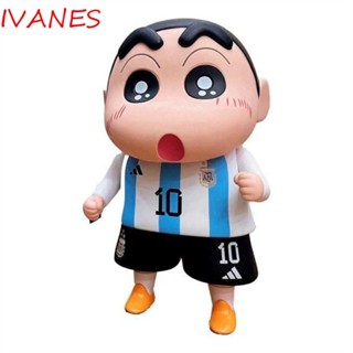 Ivanes ฟิกเกอร์ชินจัง ชินจัง ฟิกเกอร์อะนิเมะ Shinnosuke Nohara ของเล่นเด็ก คอสเพลย์ ตุ๊กตาของเล่น โมเดล ของเล่นเด็ก