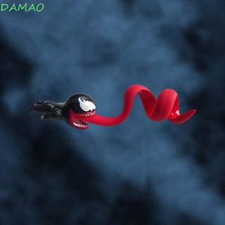 Damao ตัวป้องกันสายเคเบิล USB ฟิกเกอร์แอกชัน ของเล่นตกแต่งสายเคเบิลรถ ตกแต่งของเล่น ตัวยึดสาย USB