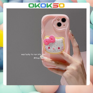 [OKOKSO] เคสโทรศัพท์มือถือนิ่ม กันกระแทก ลายการ์ตูนเฮลโลคิตตี สําหรับ OPPO Reno9 Reno8 Reno7pro reno6 7z 8T 5 R17 A53 A9 2020 4Z 5G F11 A31 A78 A77