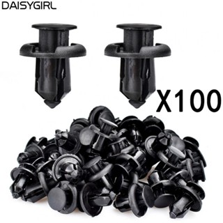 【DAISYG】Car Clips Accessories Plastic Rivet Bumper Retainer Screw Fender 100Pcs