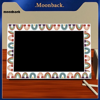 &lt;moonback&gt; สติกเกอร์แพกเกจจิ้ง หลากสี ติดทนนาน สําหรับติดตกแต่งห้องเรียน 1 ม้วน